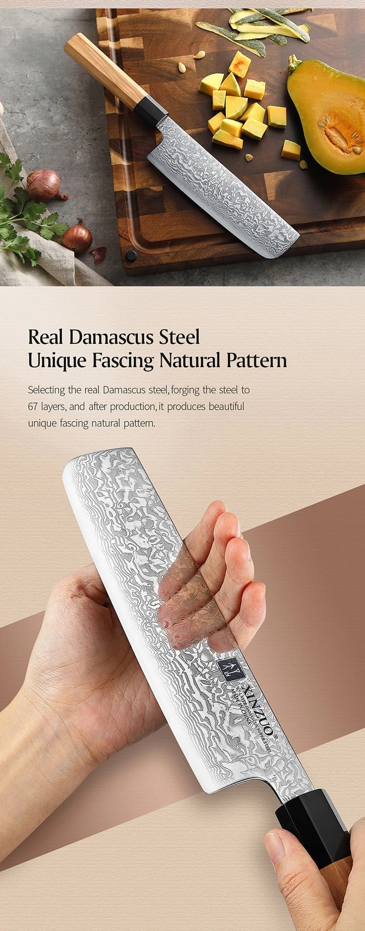 Nakiri Kniv - PM8O  Zhen-serien thumbnail 10