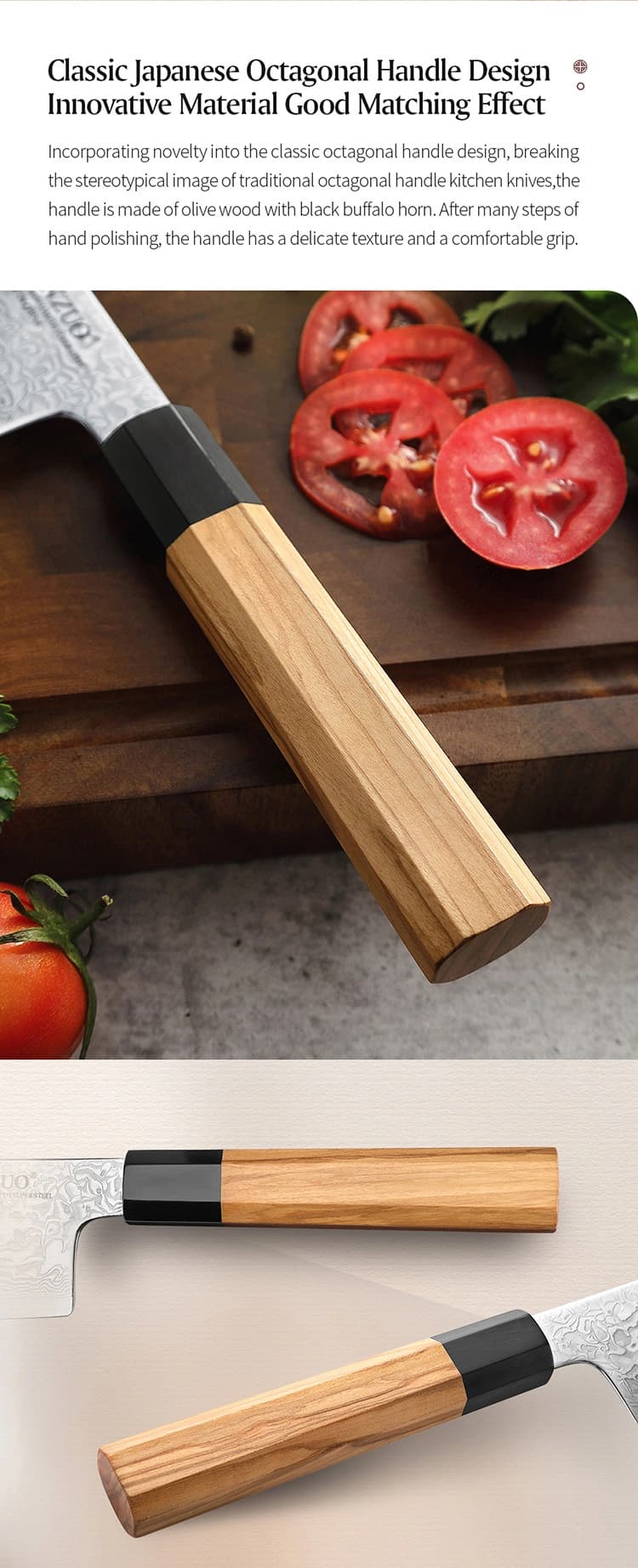 Nakiri Kniv - PM8O  Zhen-serien thumbnail 11