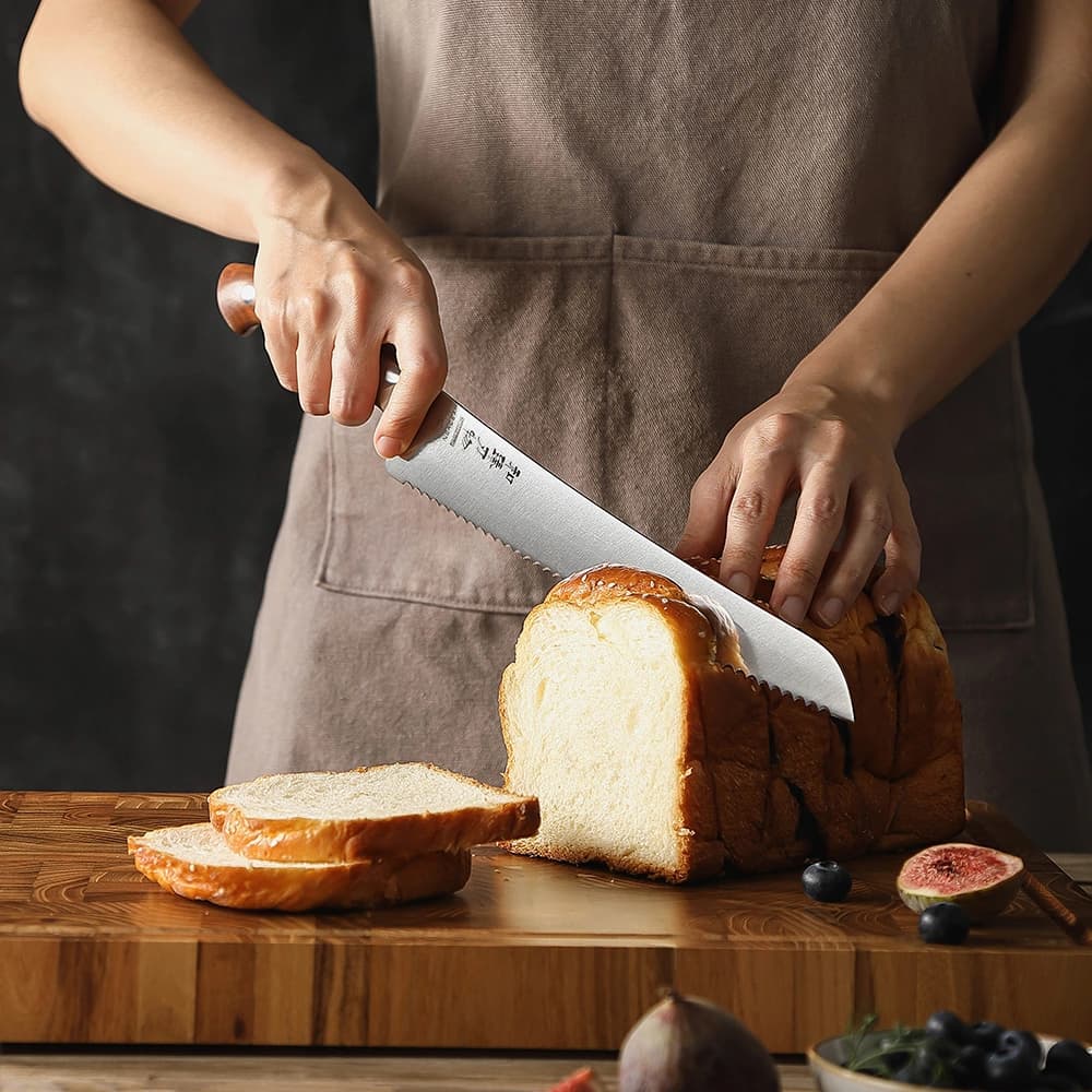 Supreme-serien Hezhen X02-10-MB BrødKniv