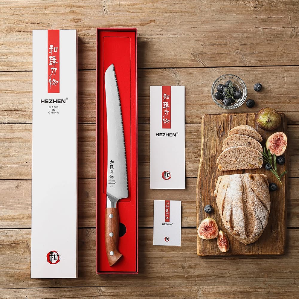 Supreme-serien Hezhen X02-10-MB BrødKniv thumbnail 3