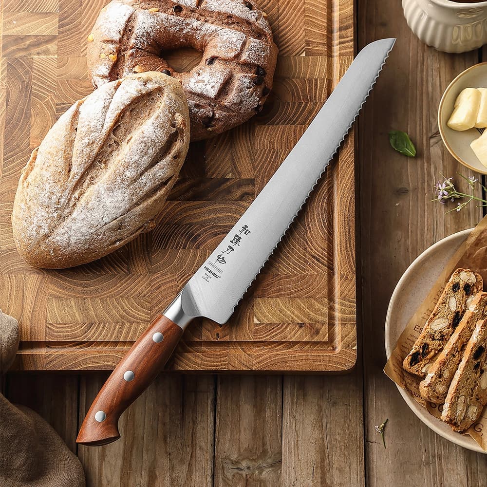 Supreme-serien Hezhen X02-10-MB BrødKniv thumbnail 5