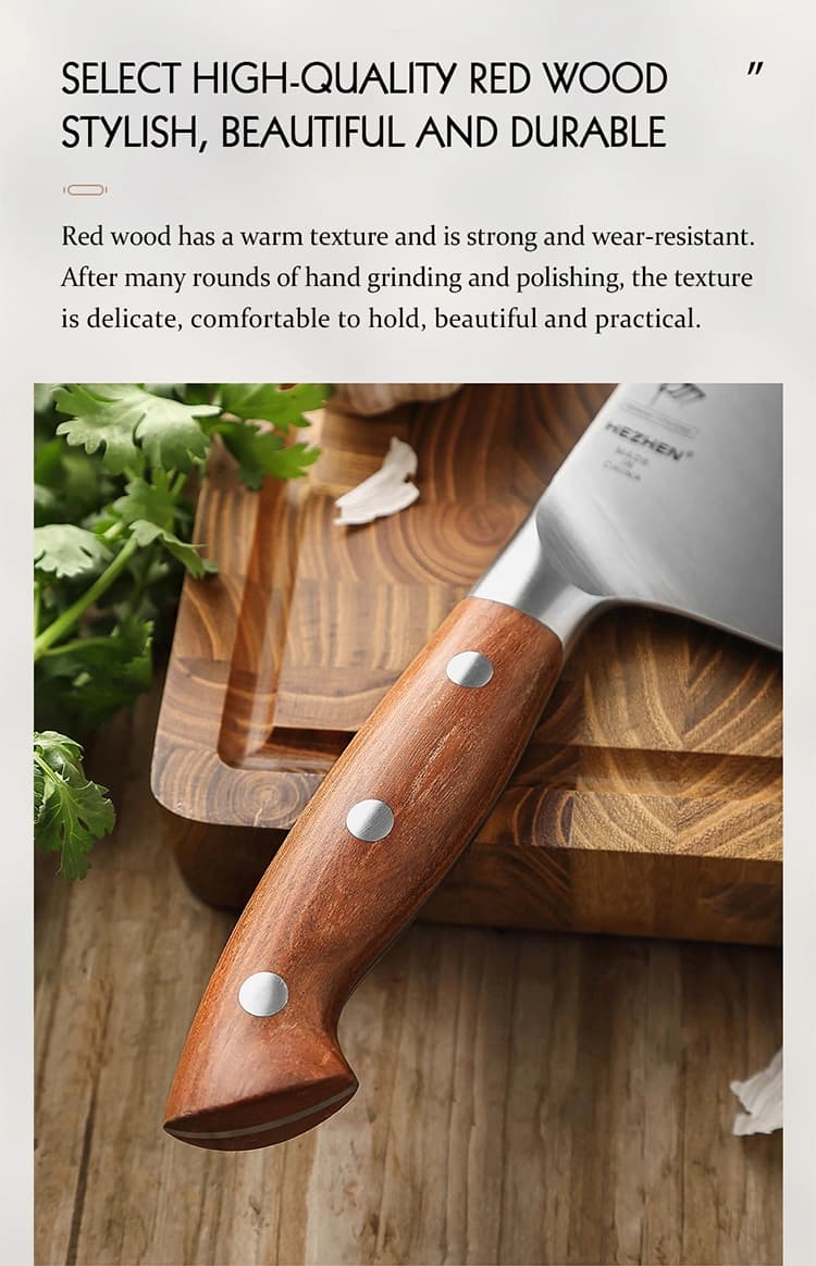 Supreme-serien Hezhen X02-DC – asiatisk Klever-kniv thumbnail 13