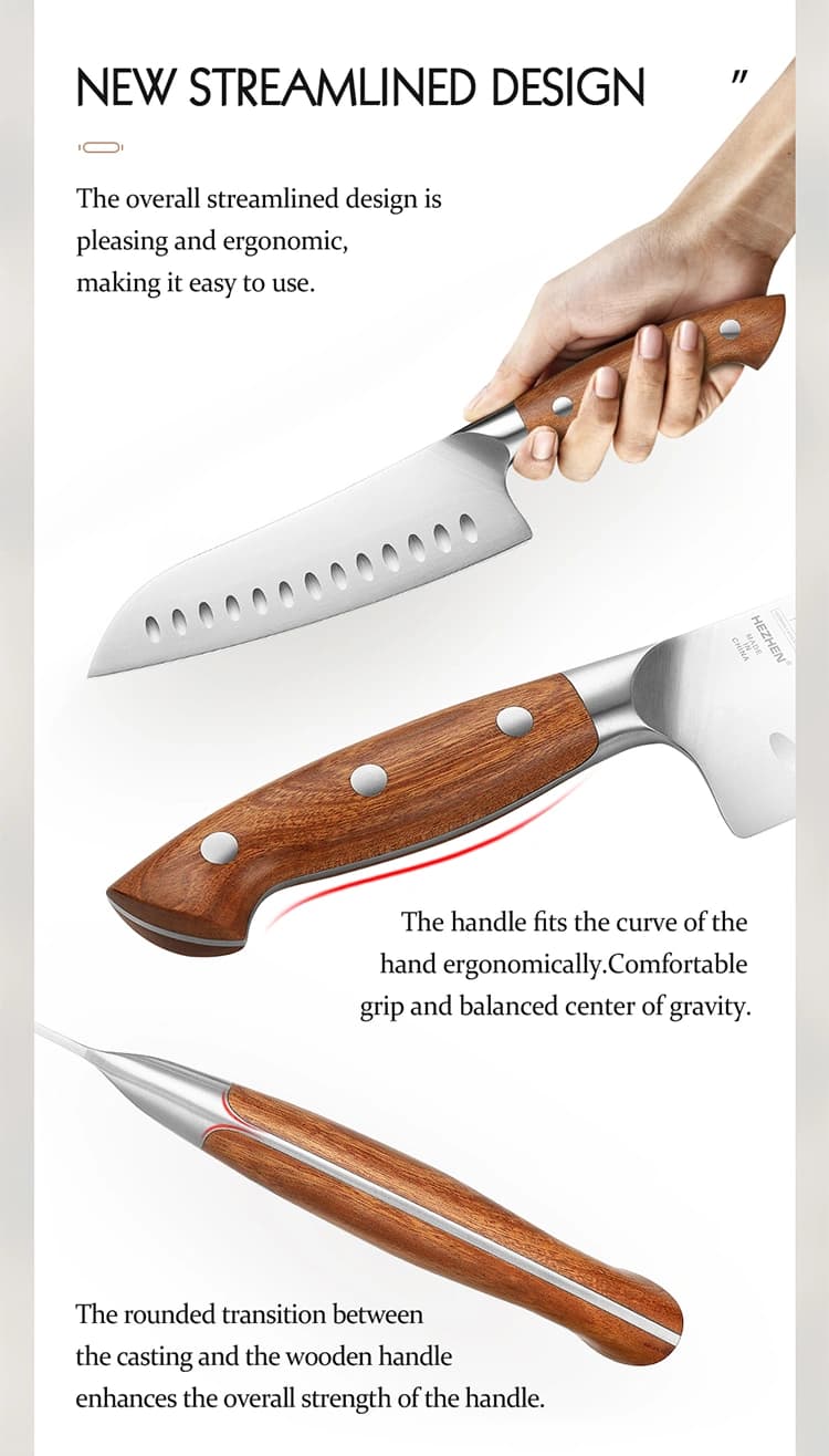 Supreme-serien X02-RS Santoku-kniv thumbnail 13