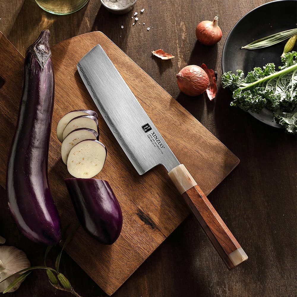 Zhen-serien X05Z 7'' nakiri kniv  thumbnail 3