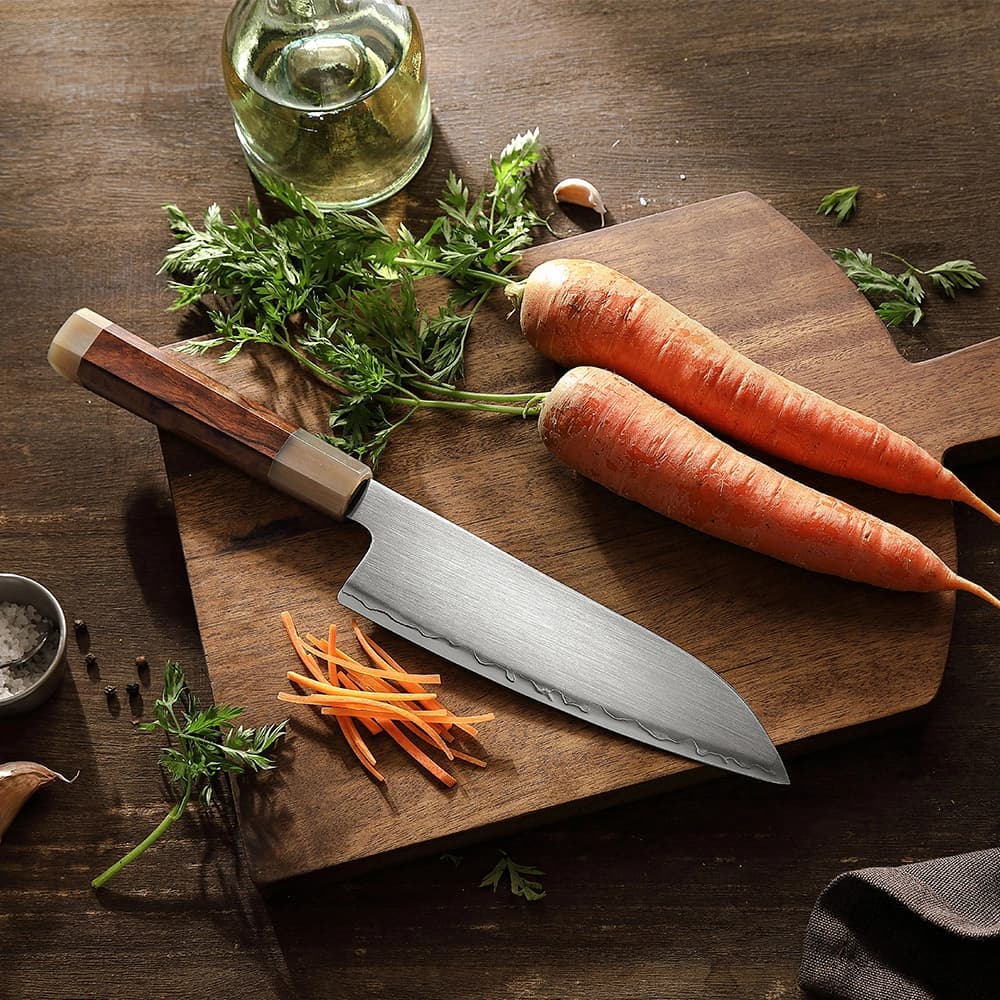   7'' santoku kniv X05Z Zhen-serien thumbnail 4