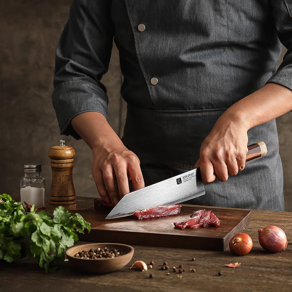 Zhen-serien 8'' bunka knife  X05Z Zhen-serien  (Japansk ZDP189) thumbnail 6