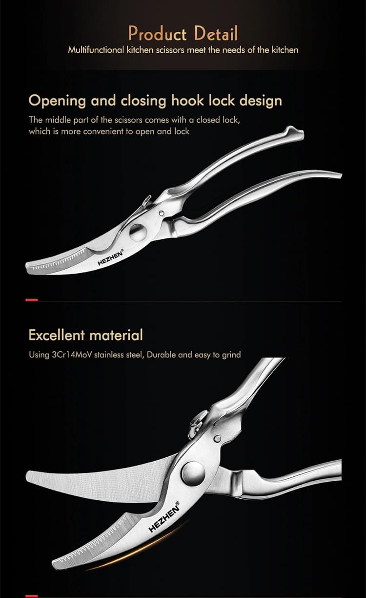HEZHEN SZ-02 kitchen scissors thumbnail 9