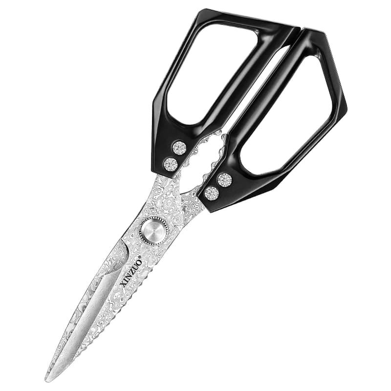 xinzuo Damascus kitchen scissors thumbnail 7