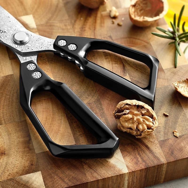 xinzuo Damascus kitchen scissors thumbnail 2