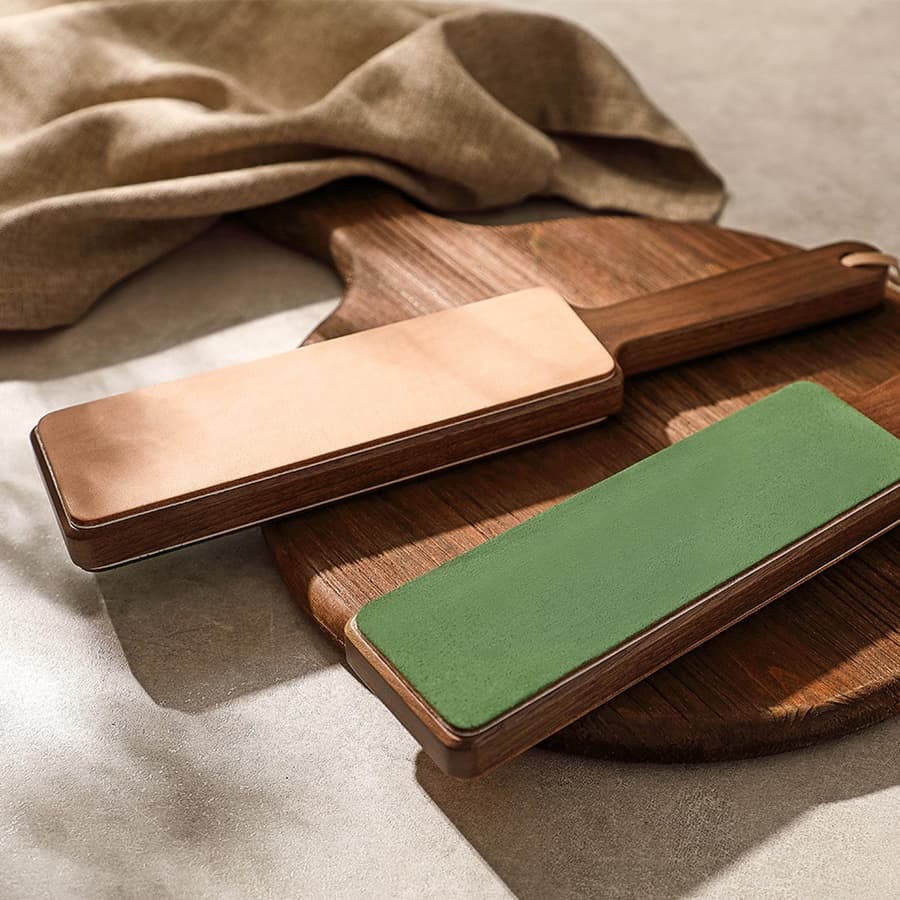 Lærstropp tosidig  Valnøtt XZDDB-02 thumbnail 5