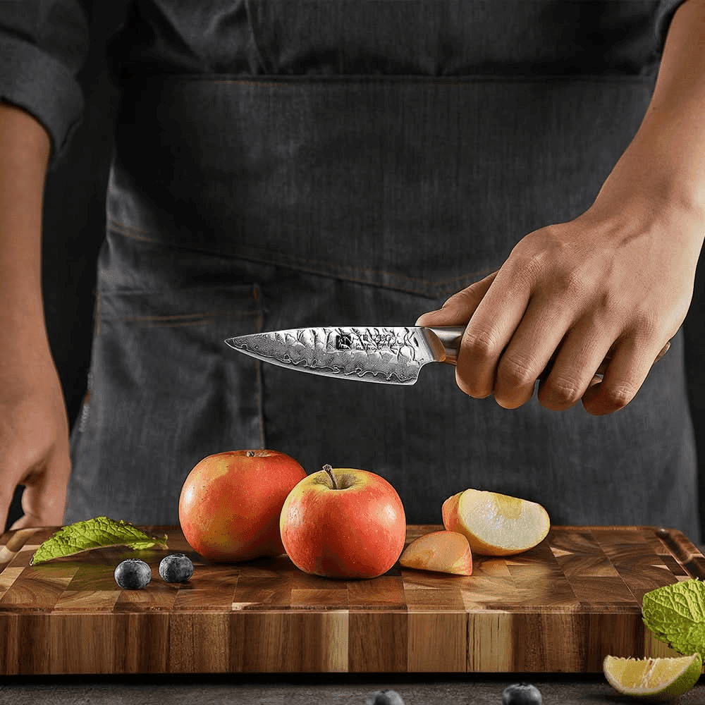  3.5'' Skrelle-kniv – B46W-SG Xinzuo  Jiang-serien