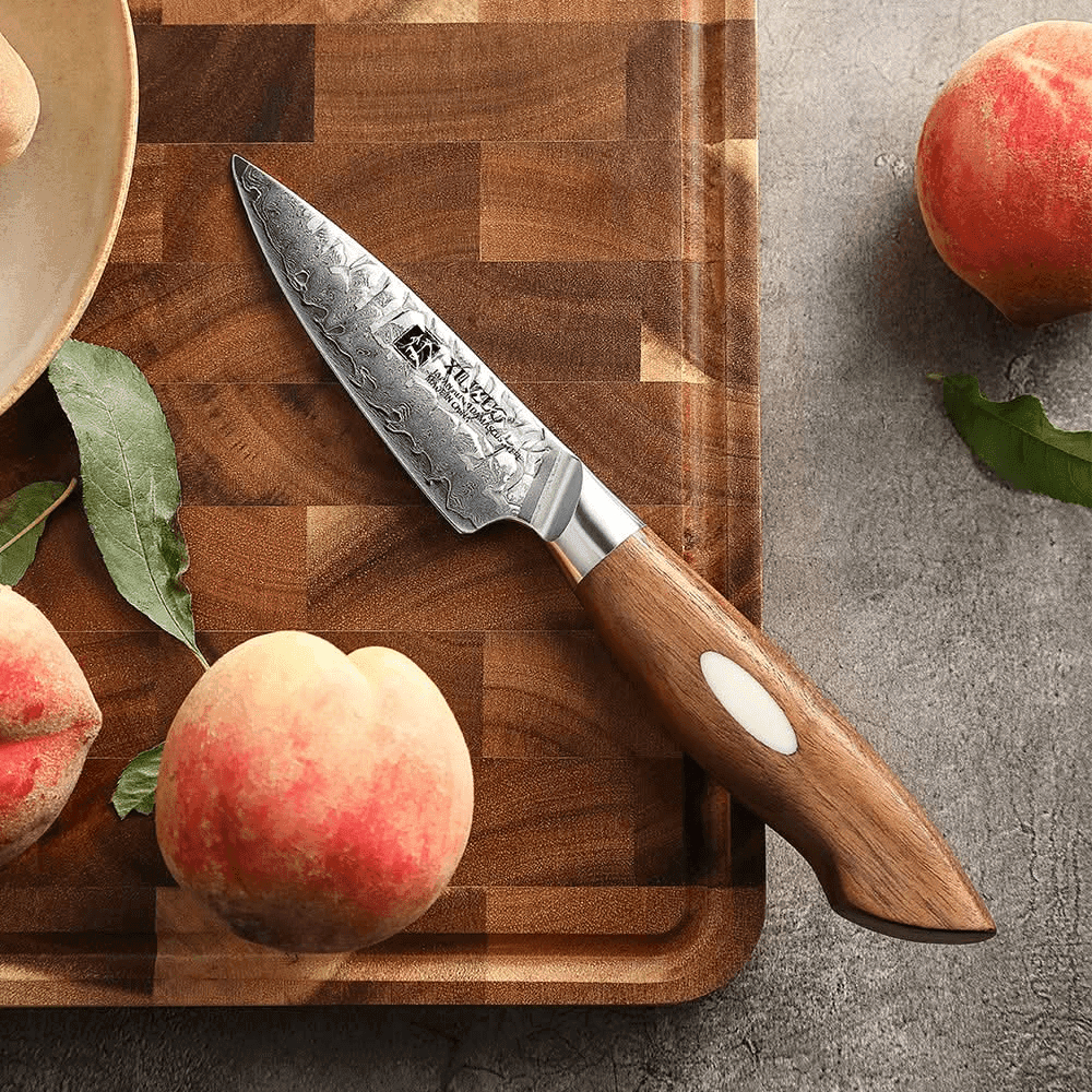  3.5'' Skrelle-kniv – B46W-SG Xinzuo  Jiang-serien thumbnail 4