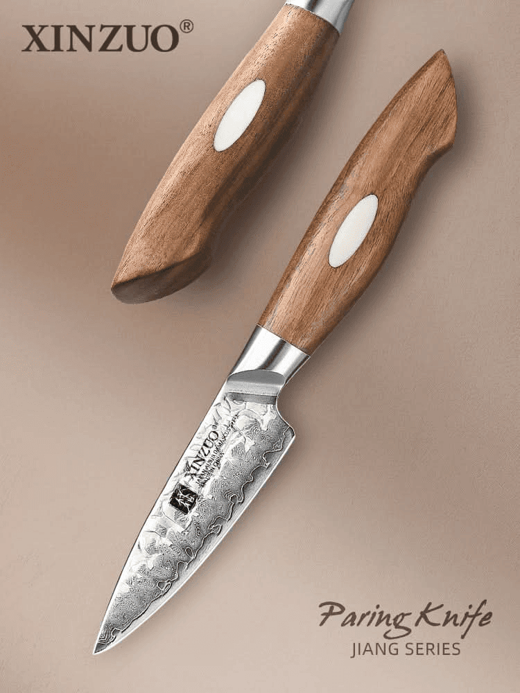  3.5'' Skrelle-kniv – B46W-SG Xinzuo  Jiang-serien thumbnail 7