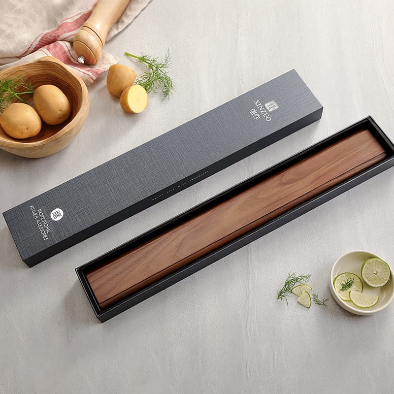 Magnetisk knivholder vegghengt Valnøtt 50 cm XZ-HTM-50CTDJ thumbnail 3