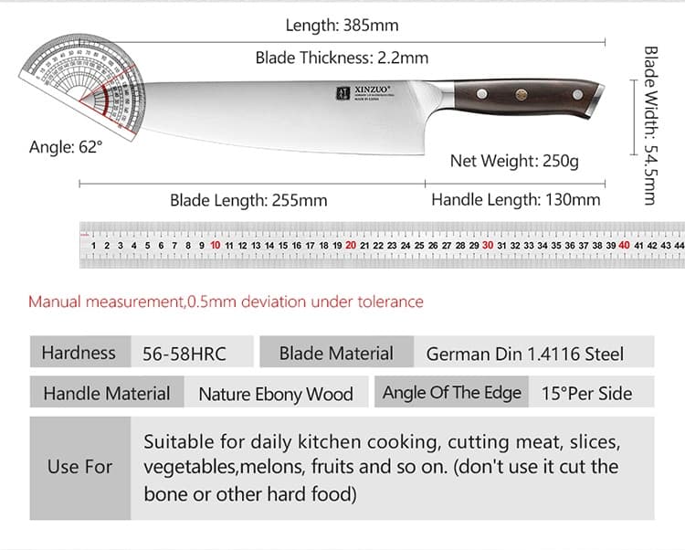 10" Chef-kniv B13S -10CS thumbnail 8
