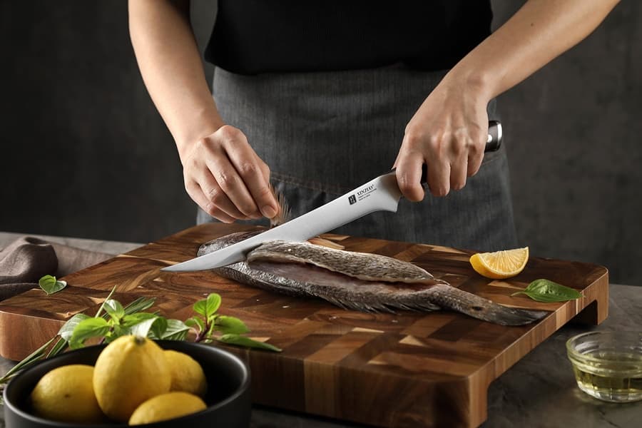 NYHET  9" Fillet-kniv B13S-YD Yu-serien thumbnail 3