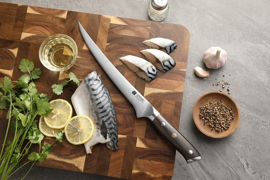 NYHET  9" Fillet-kniv B13S-YD Yu-serien thumbnail 6