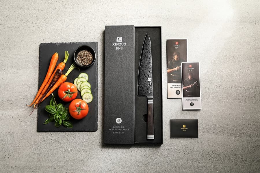 8" Chef-kniv X08-CS  Ji-serien  NYHET  thumbnail 5