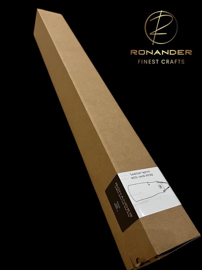 Ronander skinnforkle Farge Caramel  thumbnail 5