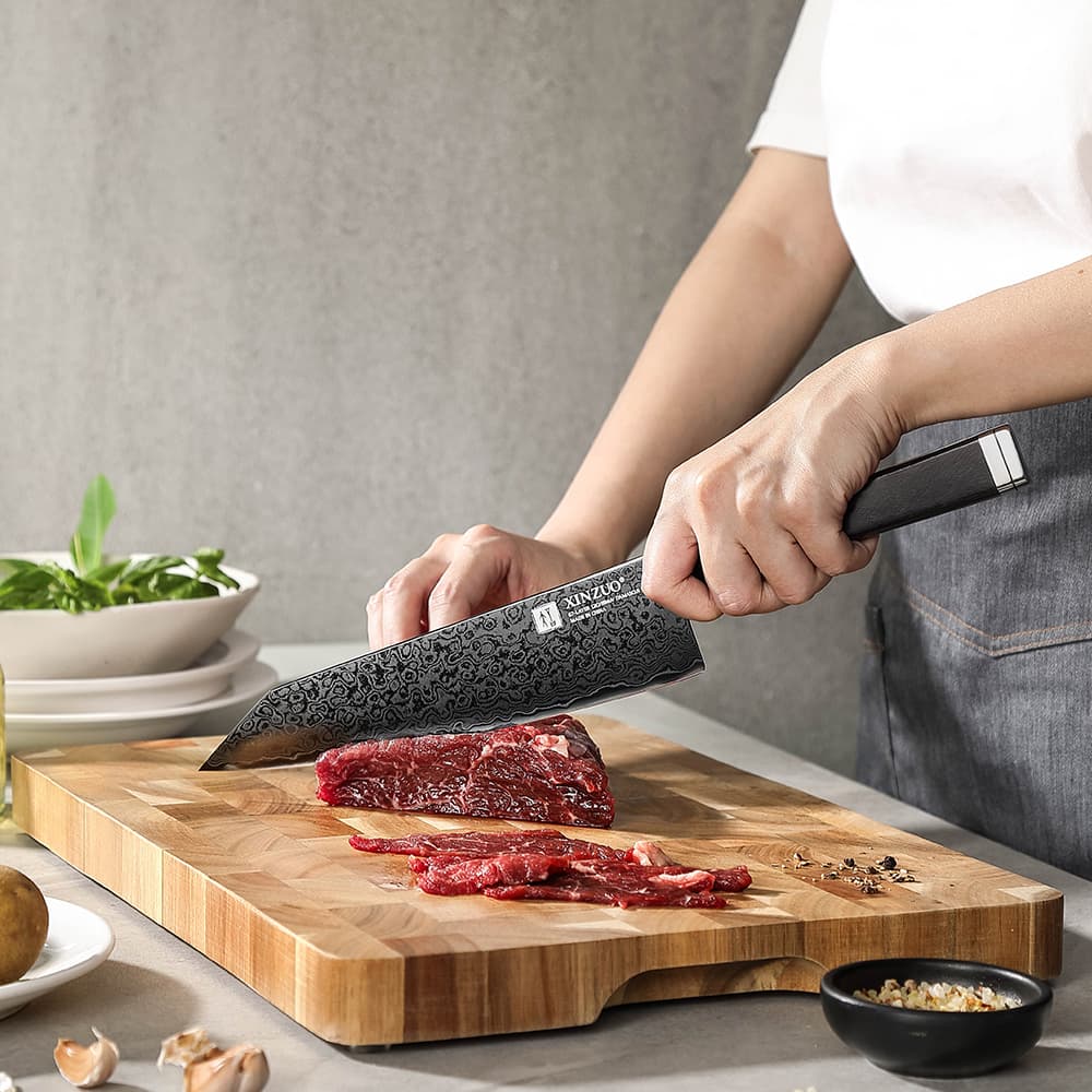 NYHET 8" Bunka-kniv X08-QF  Ji serien thumbnail 5