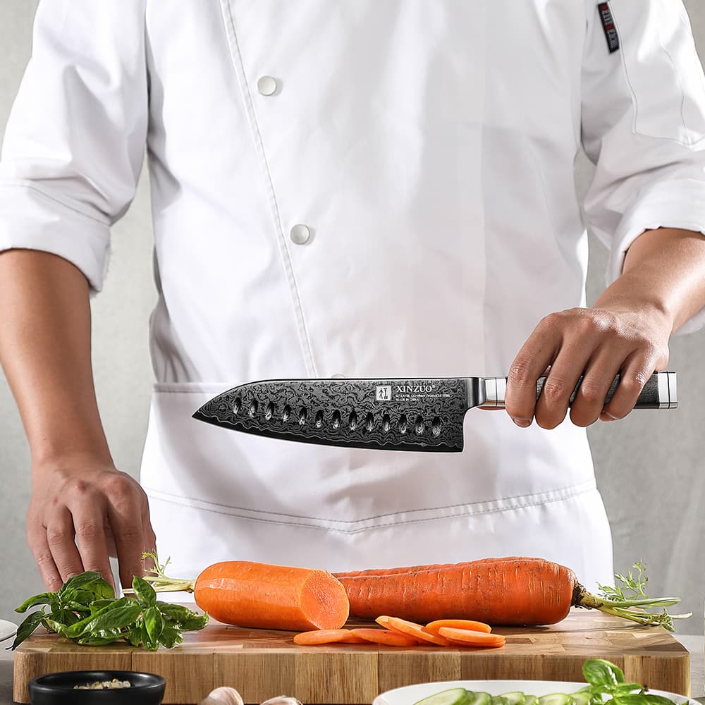 NYHET  7" Santoku X08-RS Ji-serien thumbnail 4