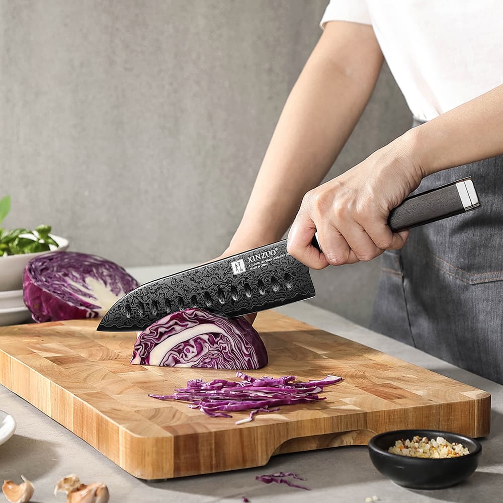 NYHET  7" Santoku X08-RS Ji-serien thumbnail 6