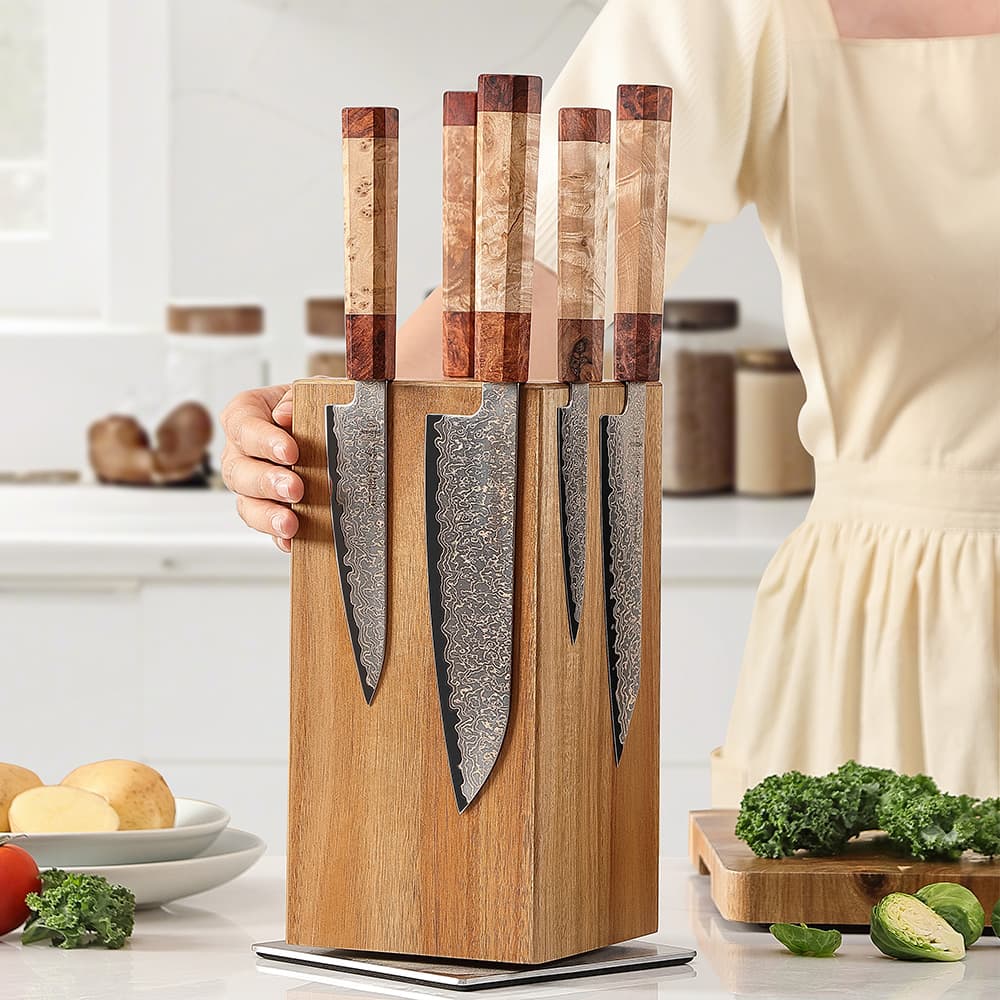 NYHET  Roterende magnetisk knivblokk thumbnail 2