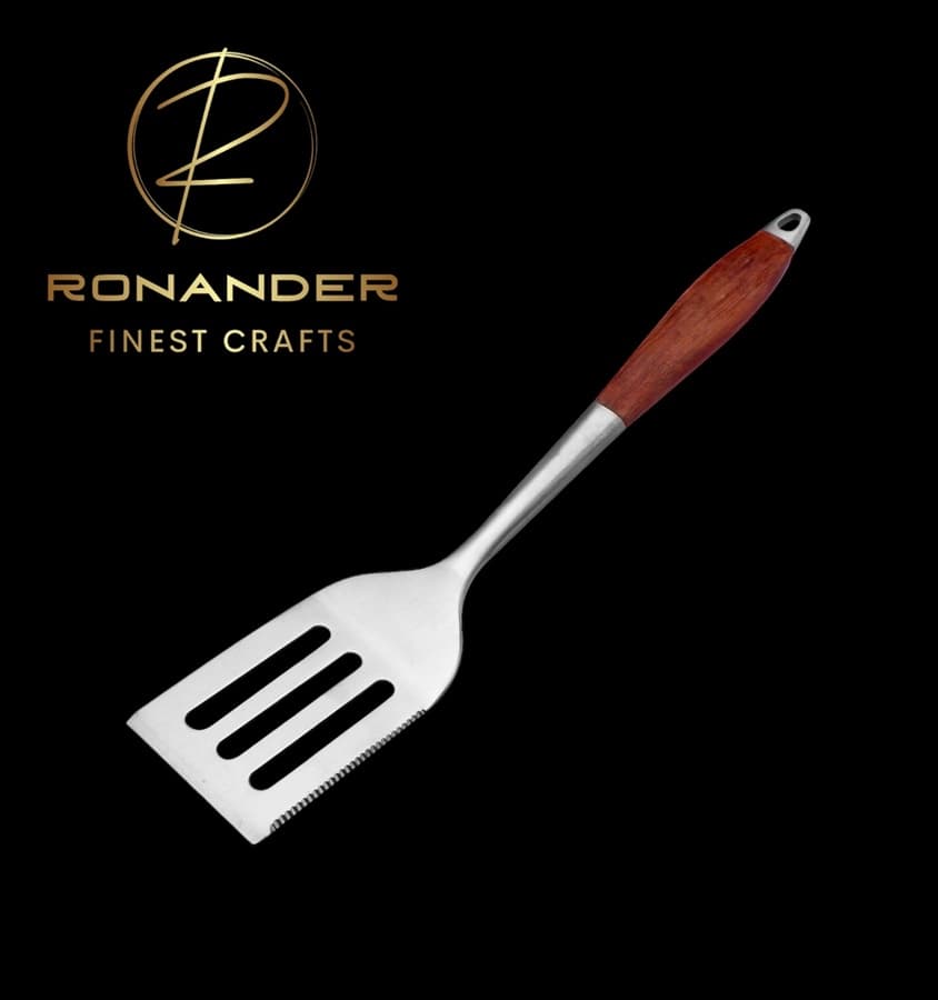 Ronander Premium grillsett i rustfritt stål og rosentre (3 deler) thumbnail 3