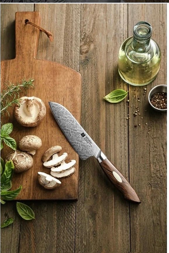 NYHET 5,5" Santoku-kniv B46D-5RS (Før kr 1599,-)