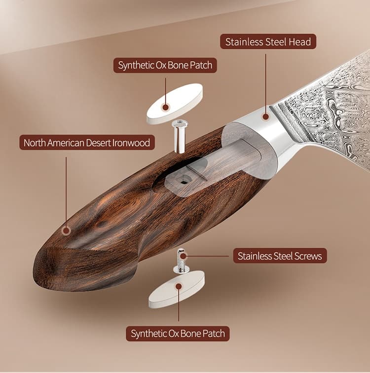    8,3" Chef-kniv B46D-CS Jiang-serien  thumbnail 7