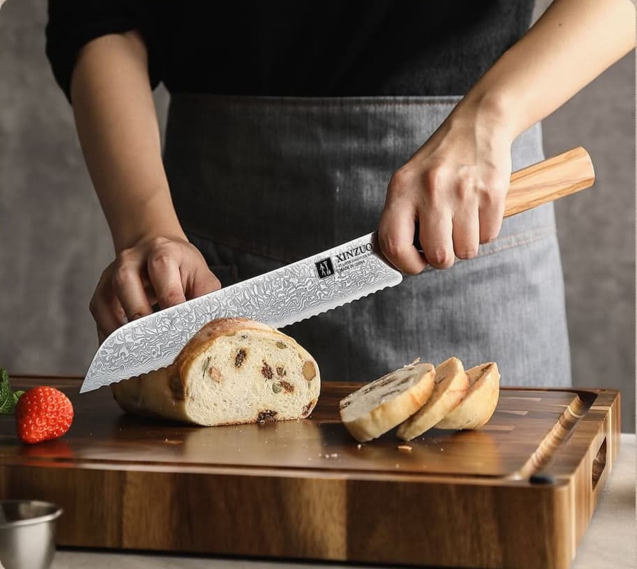8,5" Brødkniv Zhen-serien PM80-MB thumbnail 3