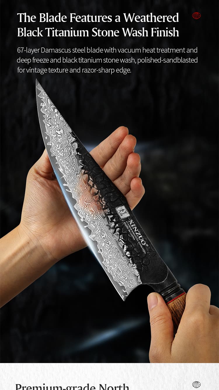 Chef-kniv 8" - X06CS - MO-serien thumbnail 7