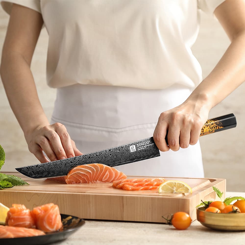 Sakimaru-kniv - 10" XZ14-CP - Zhen-serien - Bilde 4