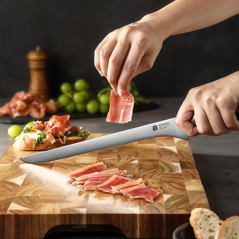 Skinkekniv-10" - Ham - B35-HT - Zhi-serien - Bilde 6